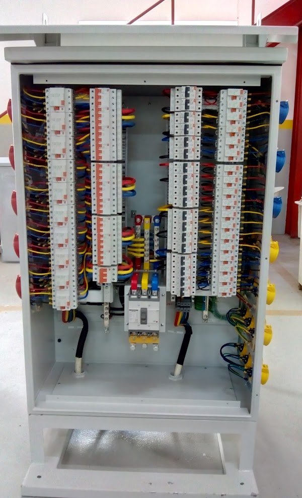 job 1317 industrial socket panel d